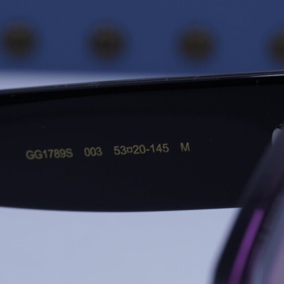 Gucci GG1789S 003 Square Sunglasses - Black/Fuchsia/Lilac main image 6